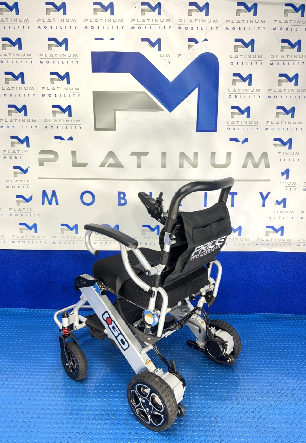 Pride iGo Plus Folding Powerchair 4Mph – Lightweight Electric Wheelchair 1732