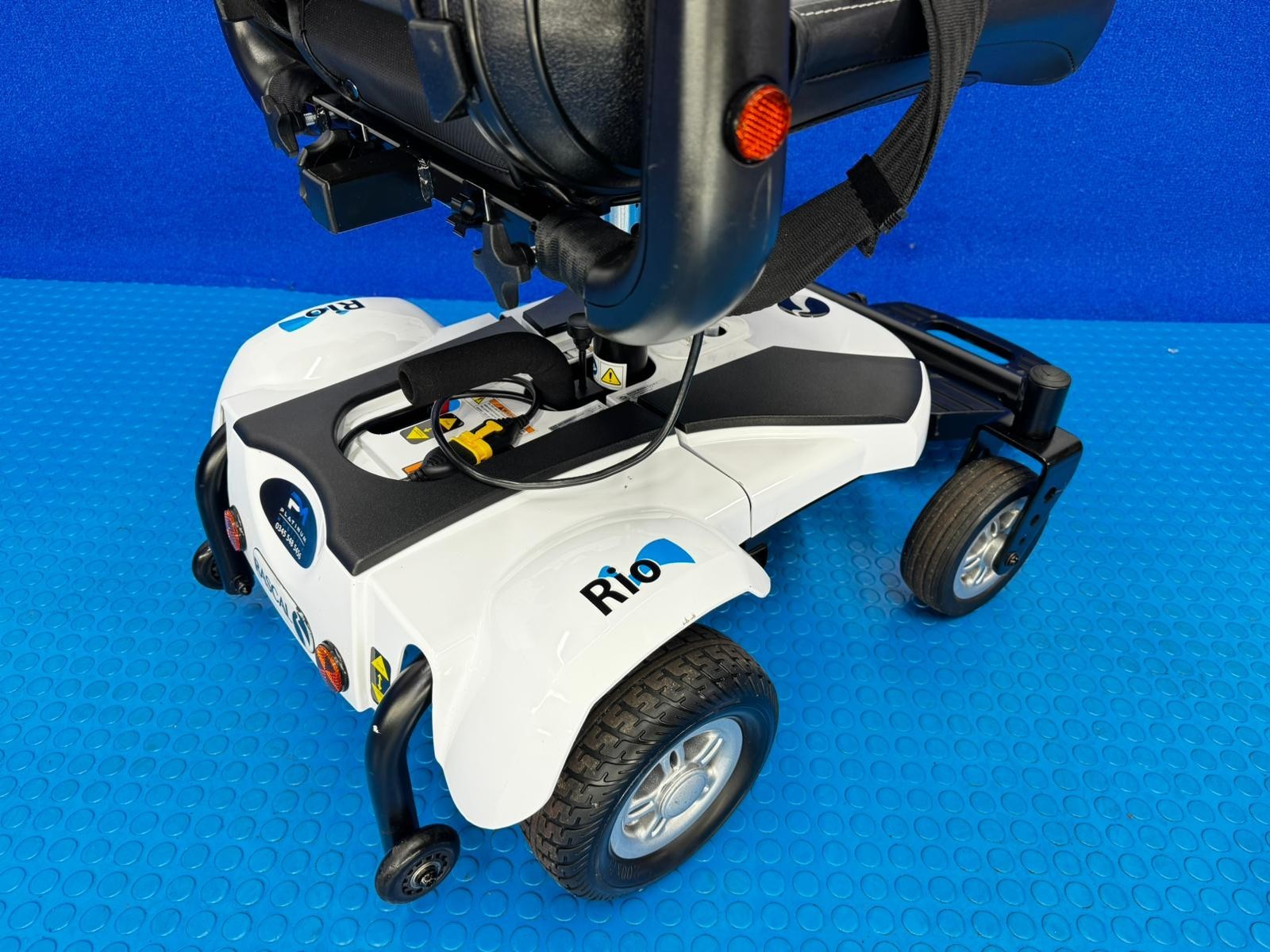 2024 Rascal Rio Small Electric Wheelchair Powerchair 4MPH Boot 1515