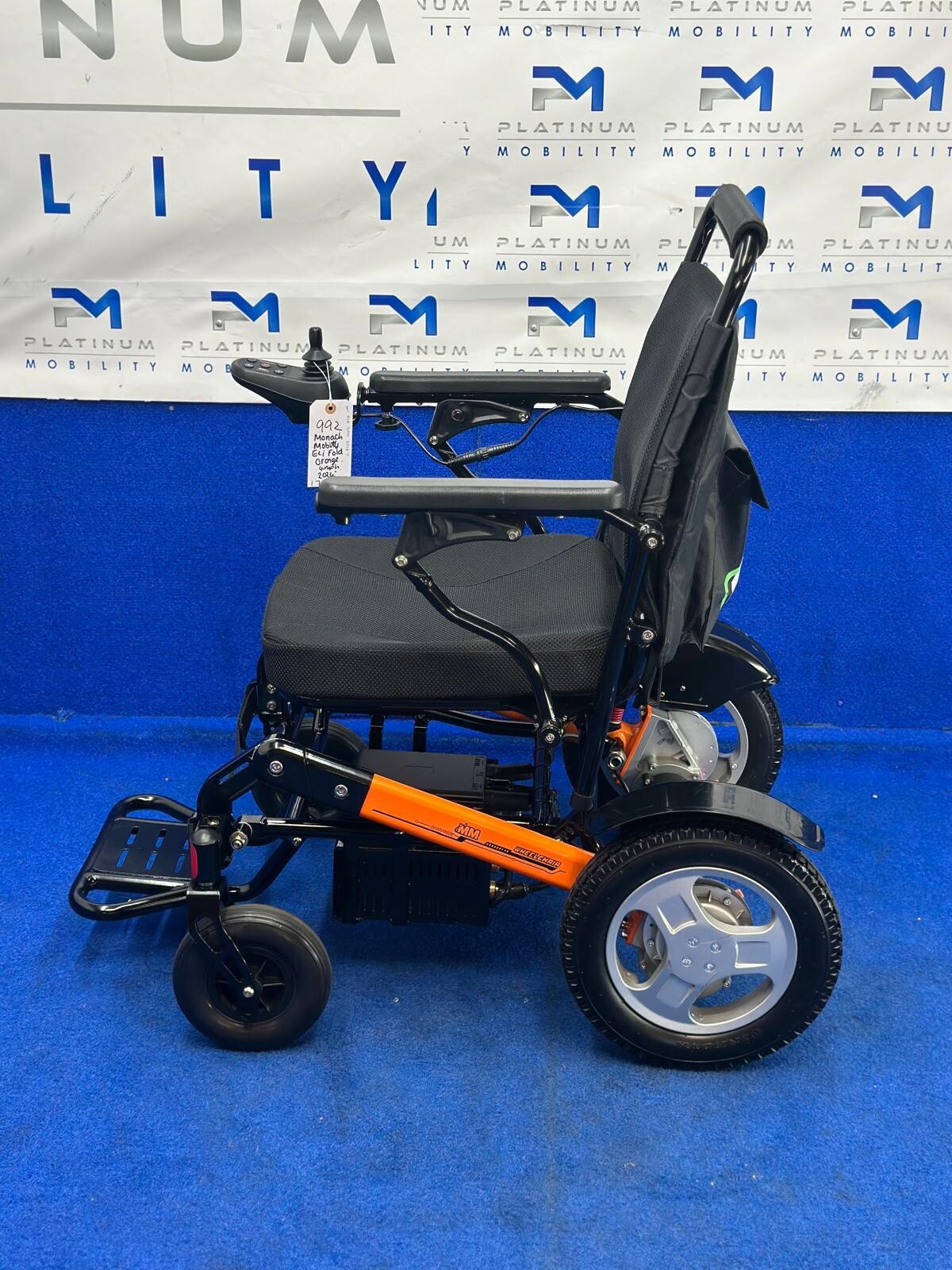 2024 Monarch Ezi-Fold 4MPH Folding Lightweight Lithium MOBILITY Powerchair 992