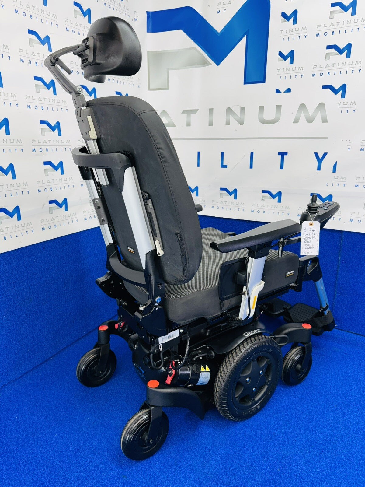 SUNRISE QUICKIE Q500 M 4MPH ELECTRIC MOBILITY POWERCHAIR WHEELCHAIR CHAIR