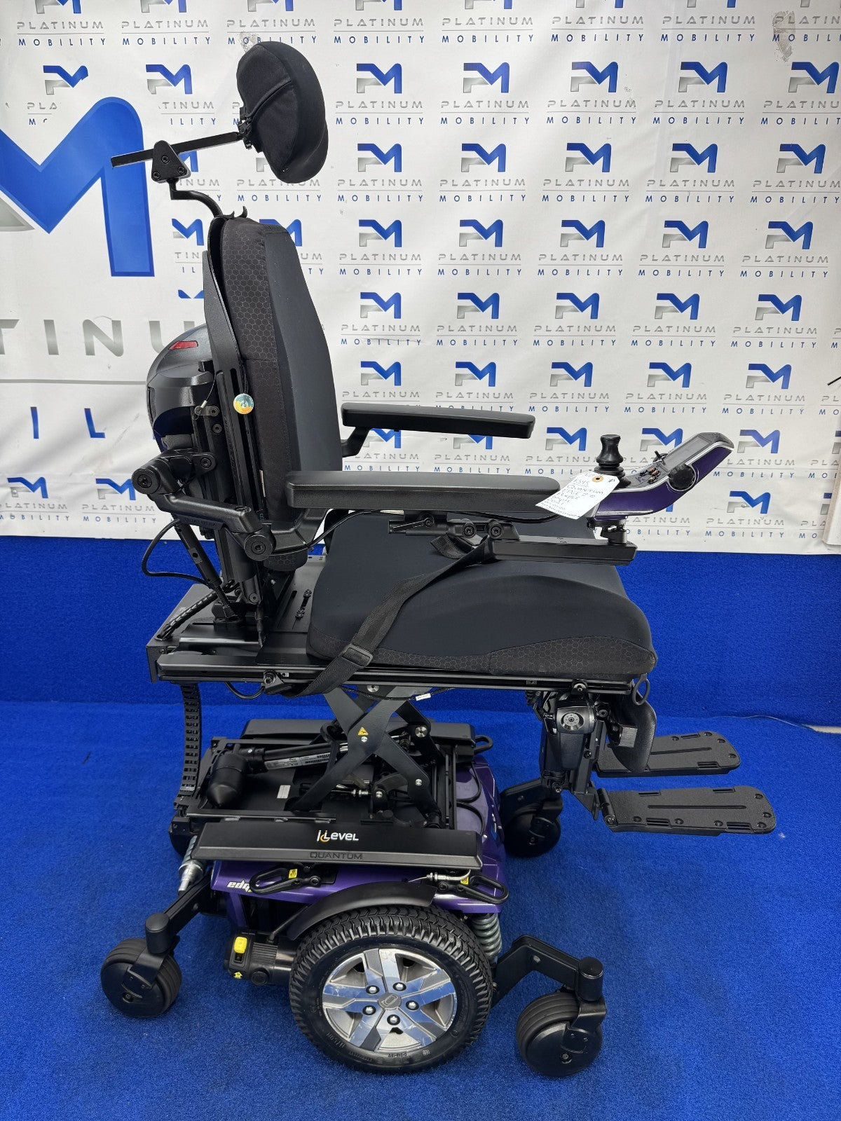 PRIDE QUANTUM Q6 EDGE 2.0 i-LEVEL 6 MPH ELECTRIC MOBILITY POWERCHAIR 1395