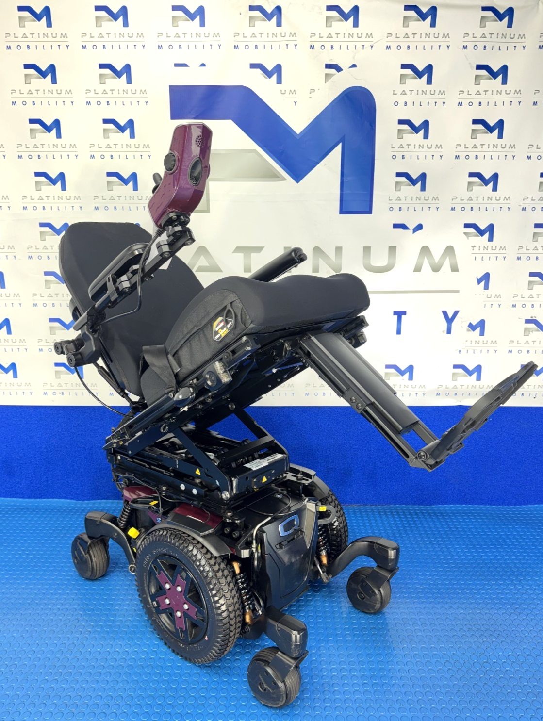 PRIDE QUANTUM EDGE 3 STRETTO 6 MPH ELECTRIC RISE, TILT POWERCHAIR 2774