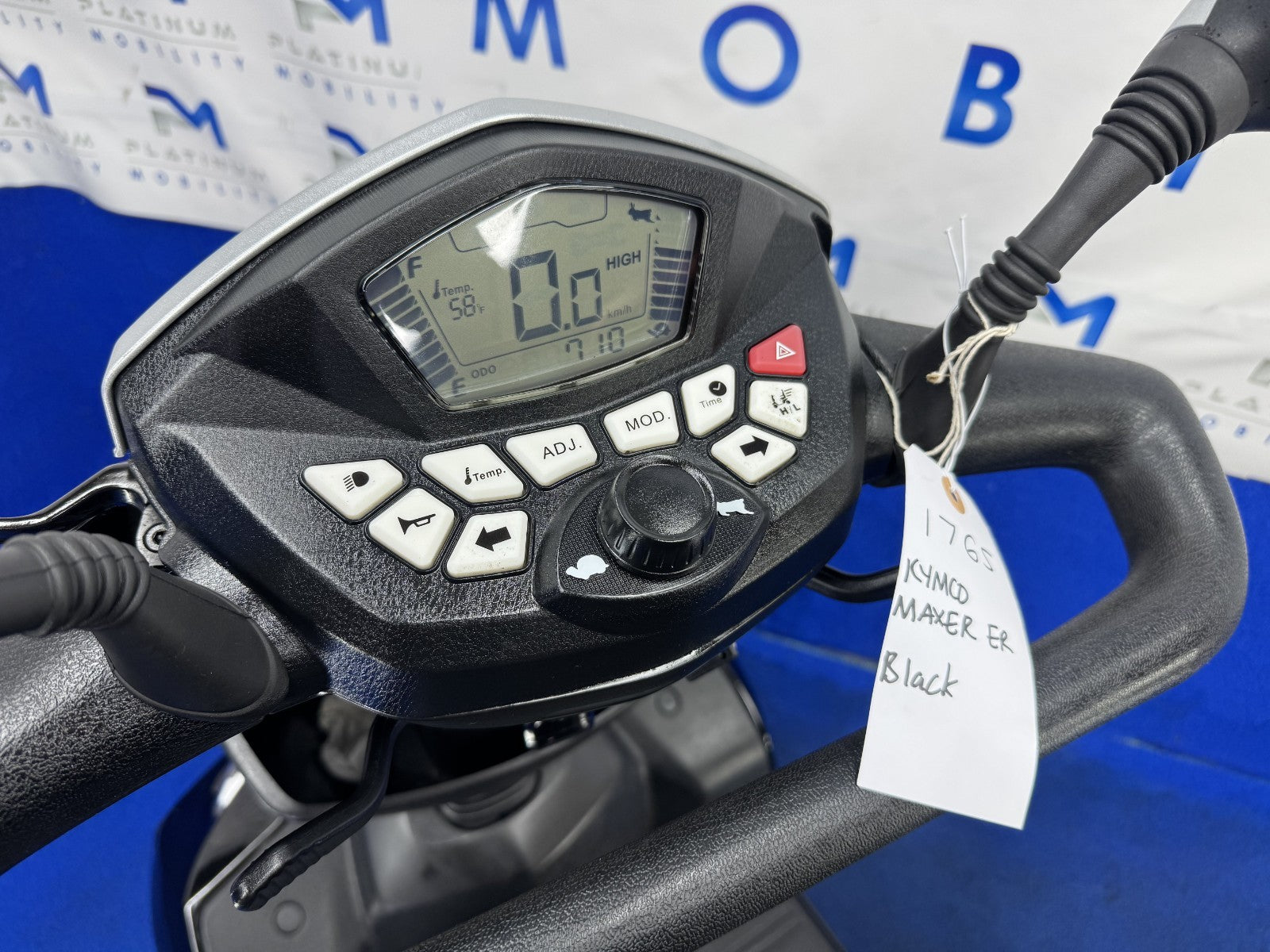 Kymco Maxer ER Large Size Mobility Scooter Buggy 8 mph inc Warranty 1765