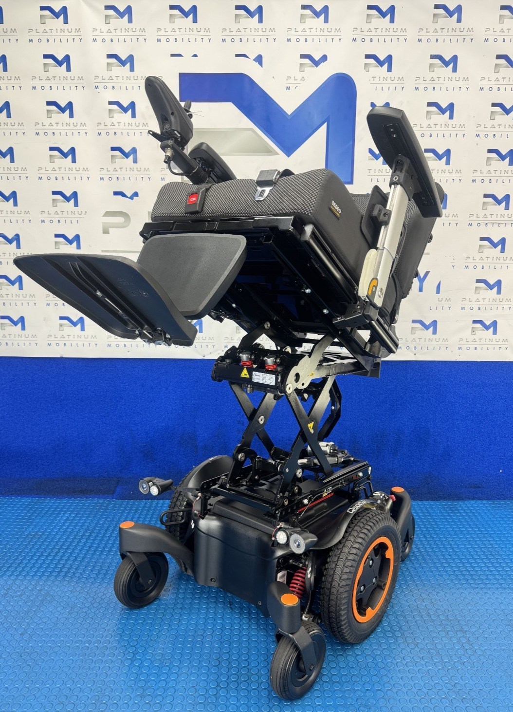 SUNRISE QUICKIE Q500M 6MPH ELECTRIC WHEELCHAIR RISER TILT POWERCHAIR 2958