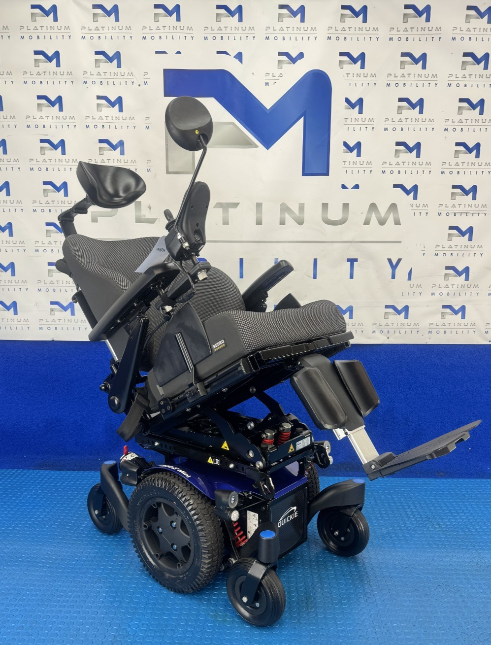 Sunrise Quickie Q300M Powerchair 6 mph Riser, Tilt Electric Wheelchair 2373
