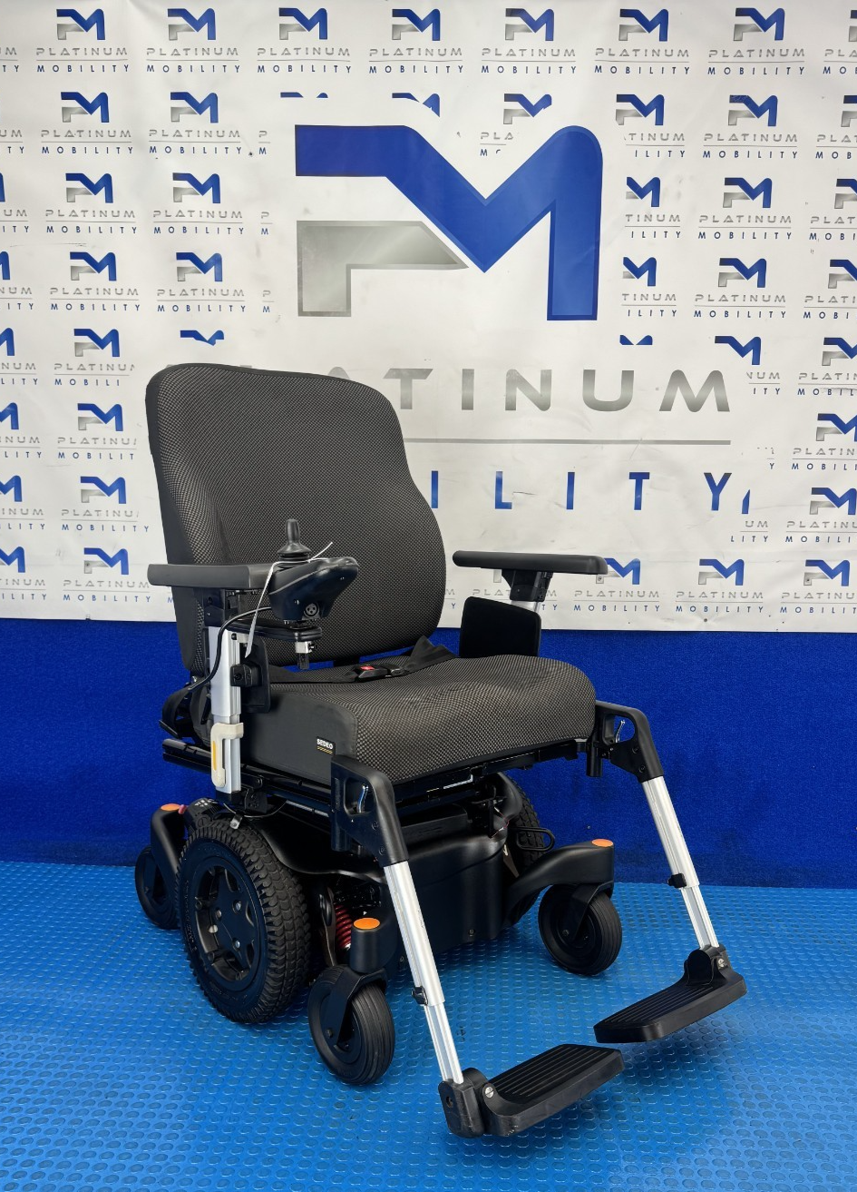 SUNRISE QUICKIE Q500M 4MPH ELECTRIC WHEELCHAIR RISER TILT POWERCHAIR 2453