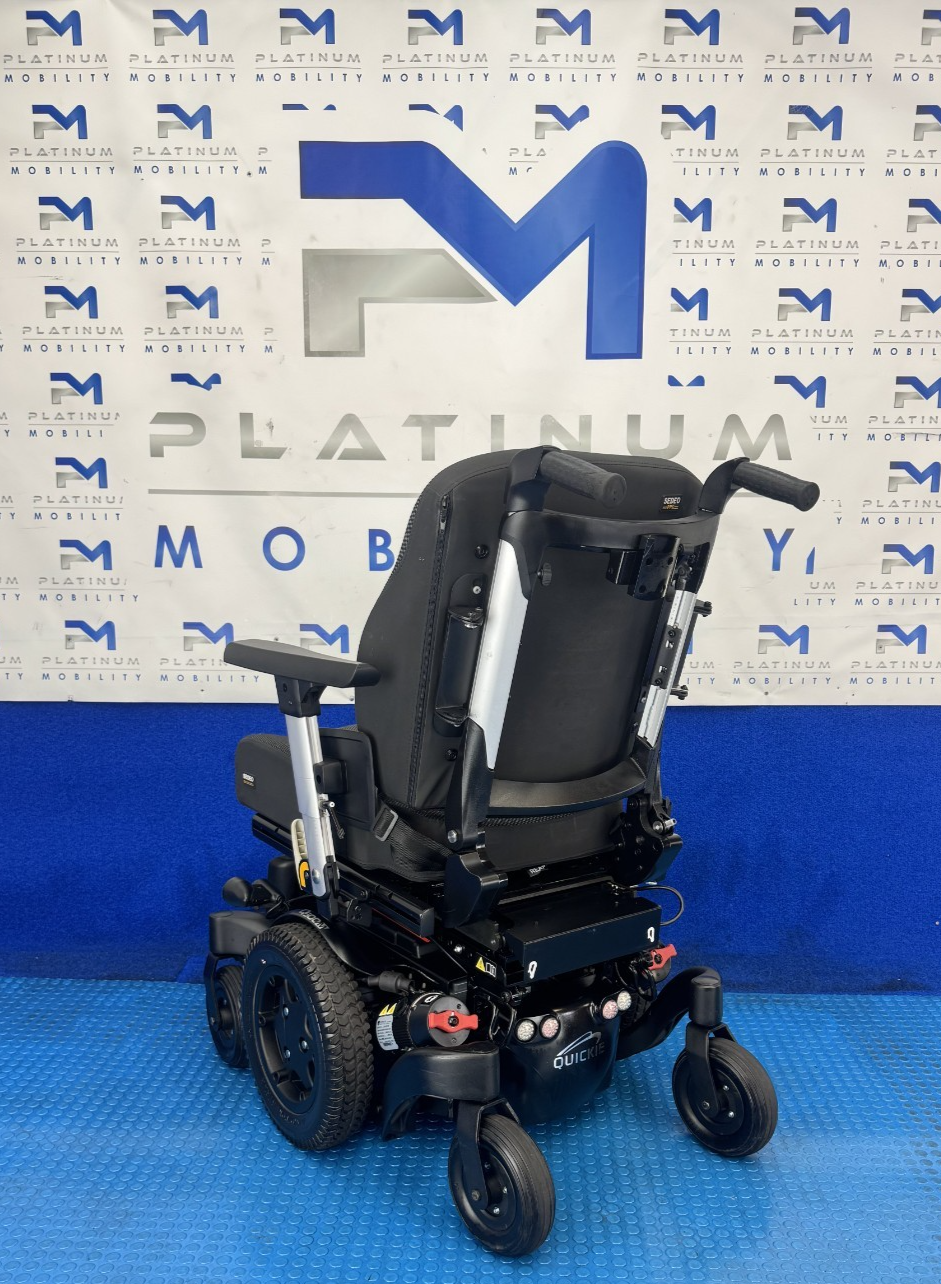 SUNRISE QUICKIE Q500M 6MPH ELECTRIC WHEELCHAIR RISER TILT POWERCHAIR 2549