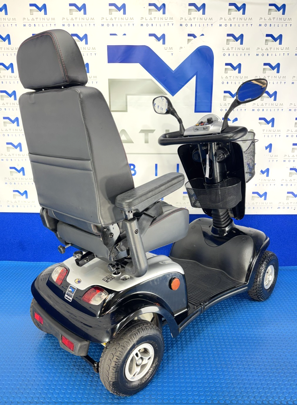 Kymco Maxi 4 Wheeled Mobility Scooter New Batteries, Air Tyres, No VAT 8mph 4083