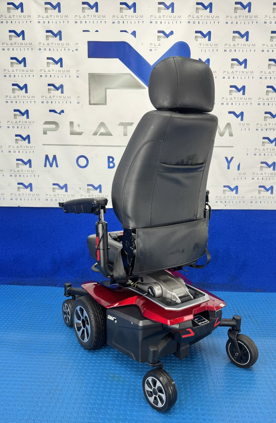 Pride Jazzy Air 2.0 Power Chair Electric Wheelchair with Electric Seat Lift 2318
