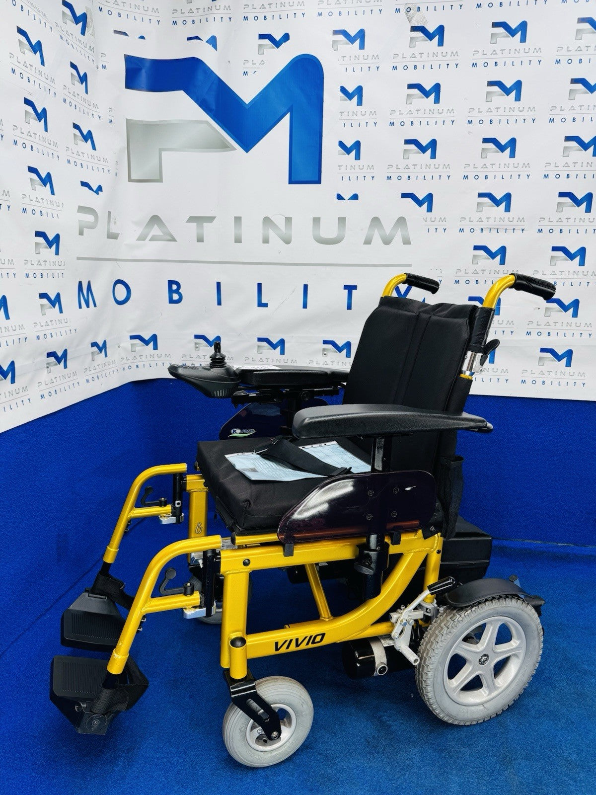 KYMCO VIVIO 4MPH RWD ELECTRIC TRANSPORTBALE FOLDABLE WHEELCHAIR POWERCHAIR