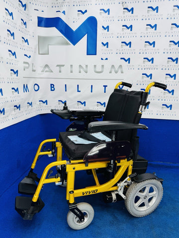 KYMCO VIVIO 4MPH RWD ELECTRIC TRANSPORTBALE FOLDABLE WHEELCHAIR POWERCHAIR