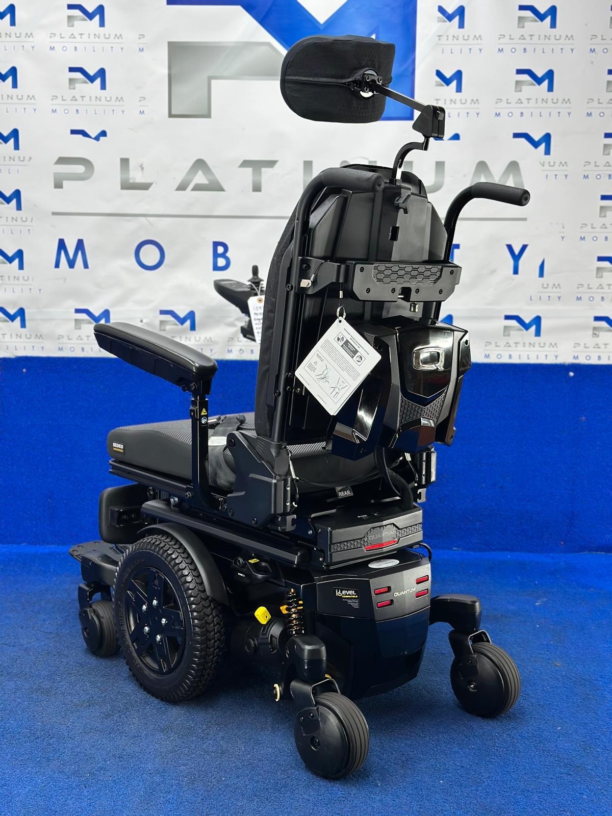 PRIDE QUANTUM EDGE 3 STRETTO 4 MPH ELECTRIC POWER WHEELCHAIR POWERCHAIR 1597