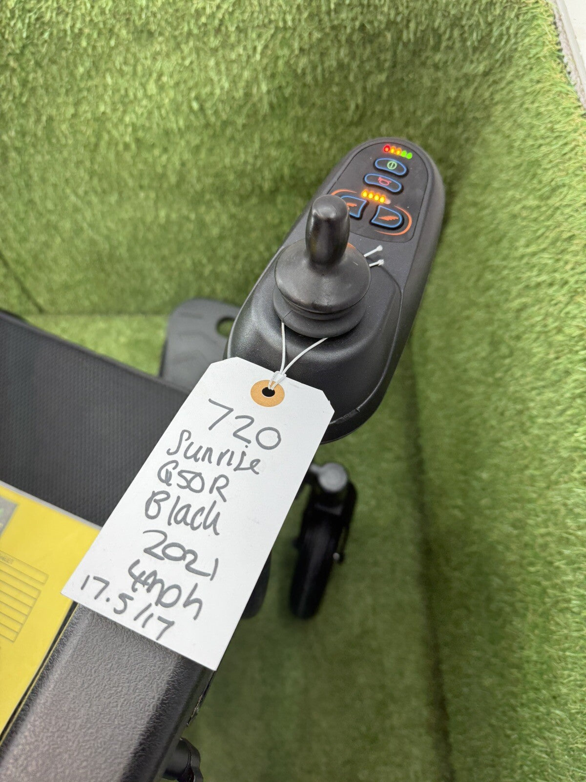 2021 QUICKIE SUNRISE Q50 FOLDING 4 MPH FOLDING ELECTRIC WHEELCHAIR POWERCHAIR