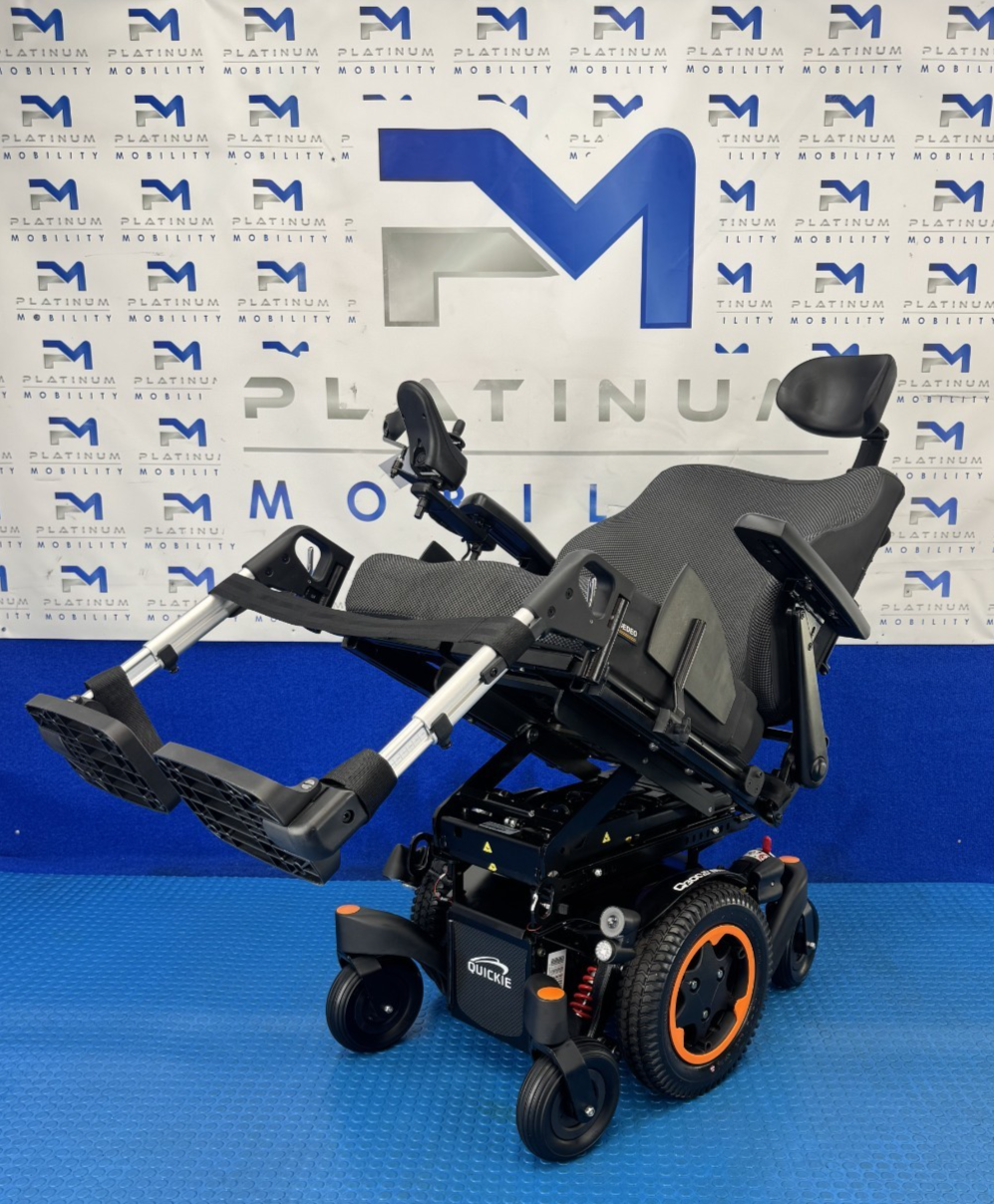 Sunrise Quickie Q300M Mini Powerchair 6 mph Riser, Tilt Electric Wheelchair 2793