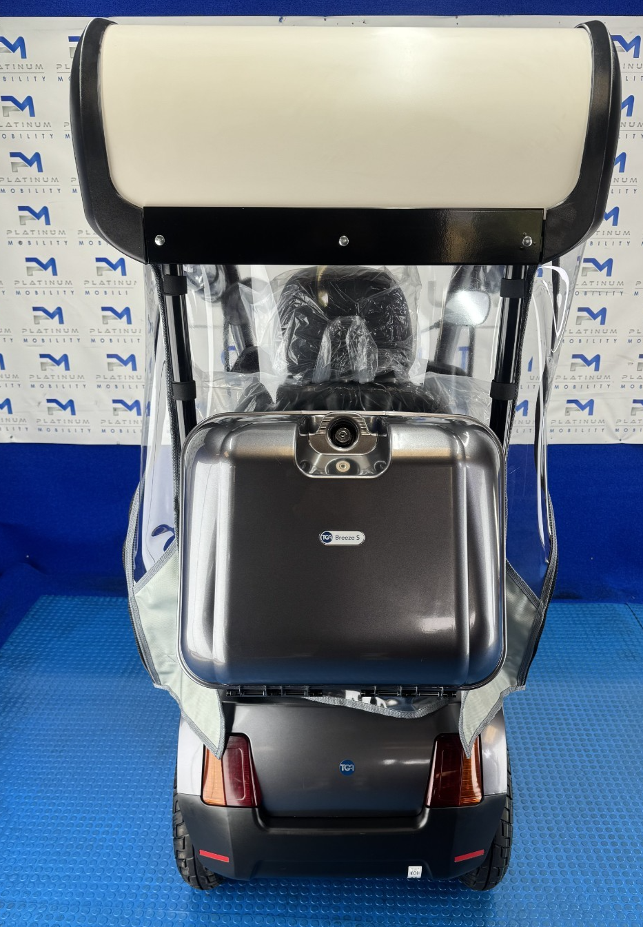 Ex Demo TGA Breeze S4 Canopy 8mph Road Large All Terrain Mobility Scooter 2562