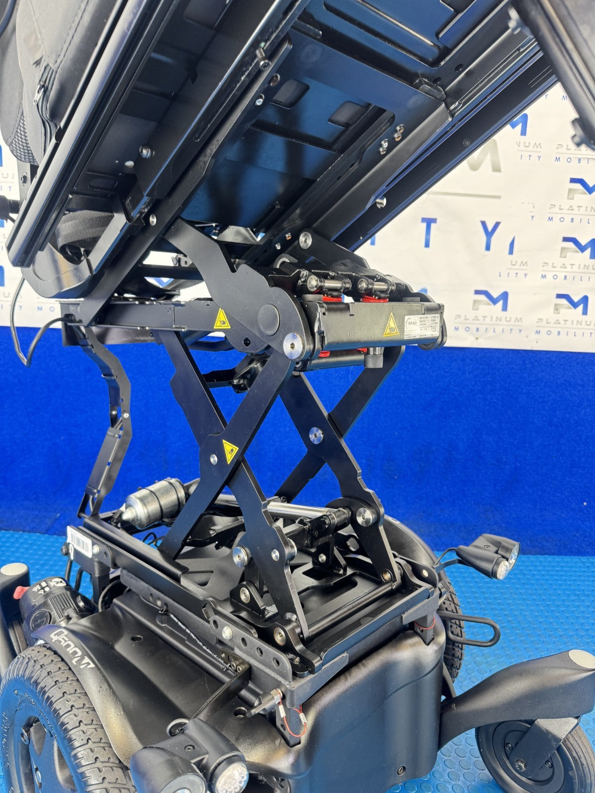 SUNRISE QUICKIE Q500M 6MPH ELECTRIC WHEELCHAIR RISER TILT POWERCHAIR 2455