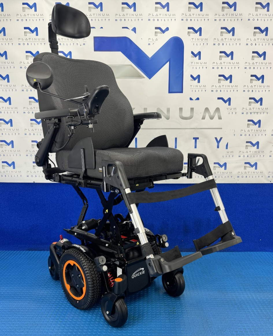 Sunrise Quickie Q300M Mini Powerchair 6 mph Riser, Tilt Electric Wheelchair 2793