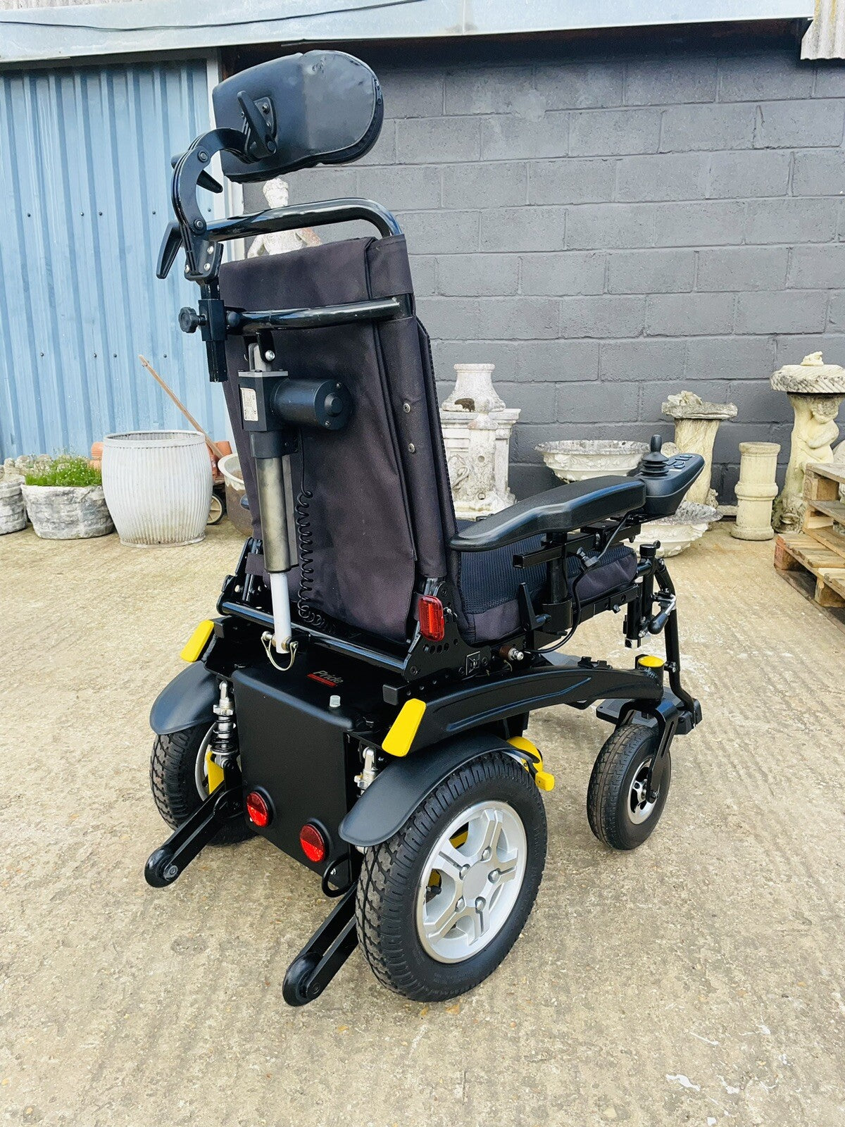 PRIDE FUSION 4MPH ELECTRIC SEAT TILT MOBILITY WHEELCHAIR POWERCHAIR SCOOTER  Q6