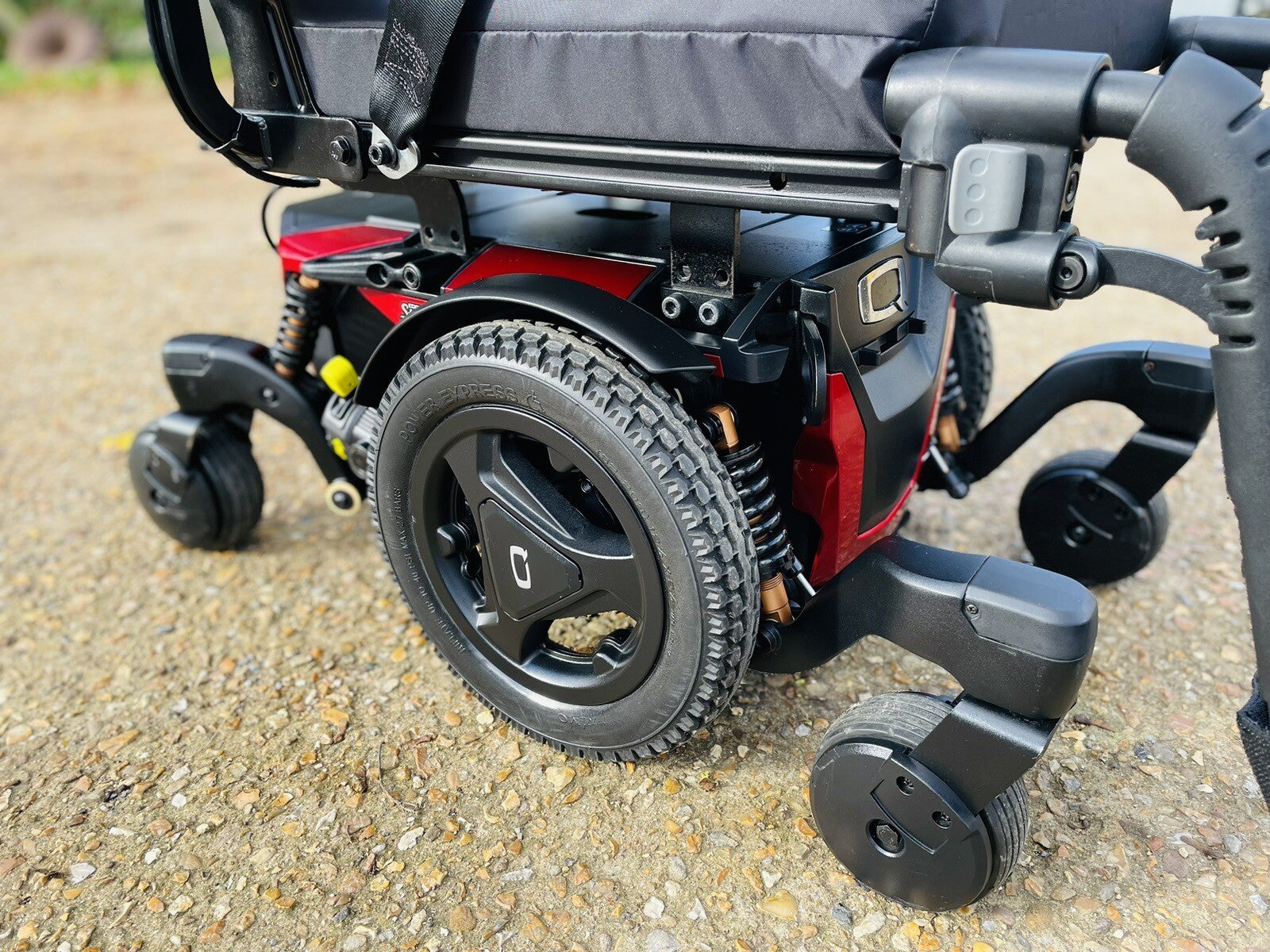 PRIDE QUANTUM EDGE 3 STRETTO 6 MPH ELECTRIC POWER WHEELCHAIR MOBILITY POWERCHAIR