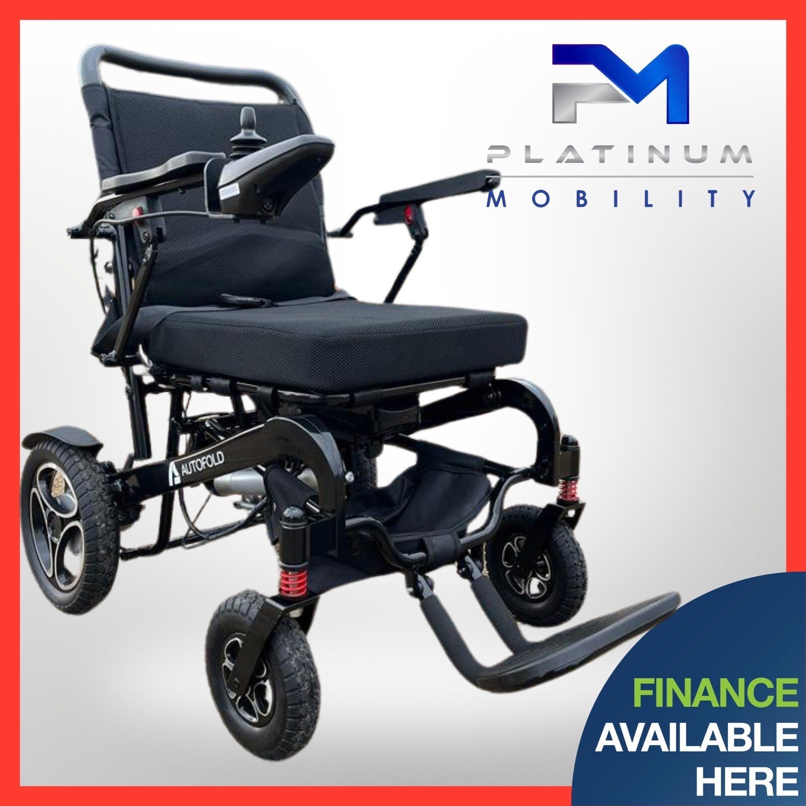 Drive Devilbiss AutoFold Folding Travel Portable Powerchair Electric Wheelchair