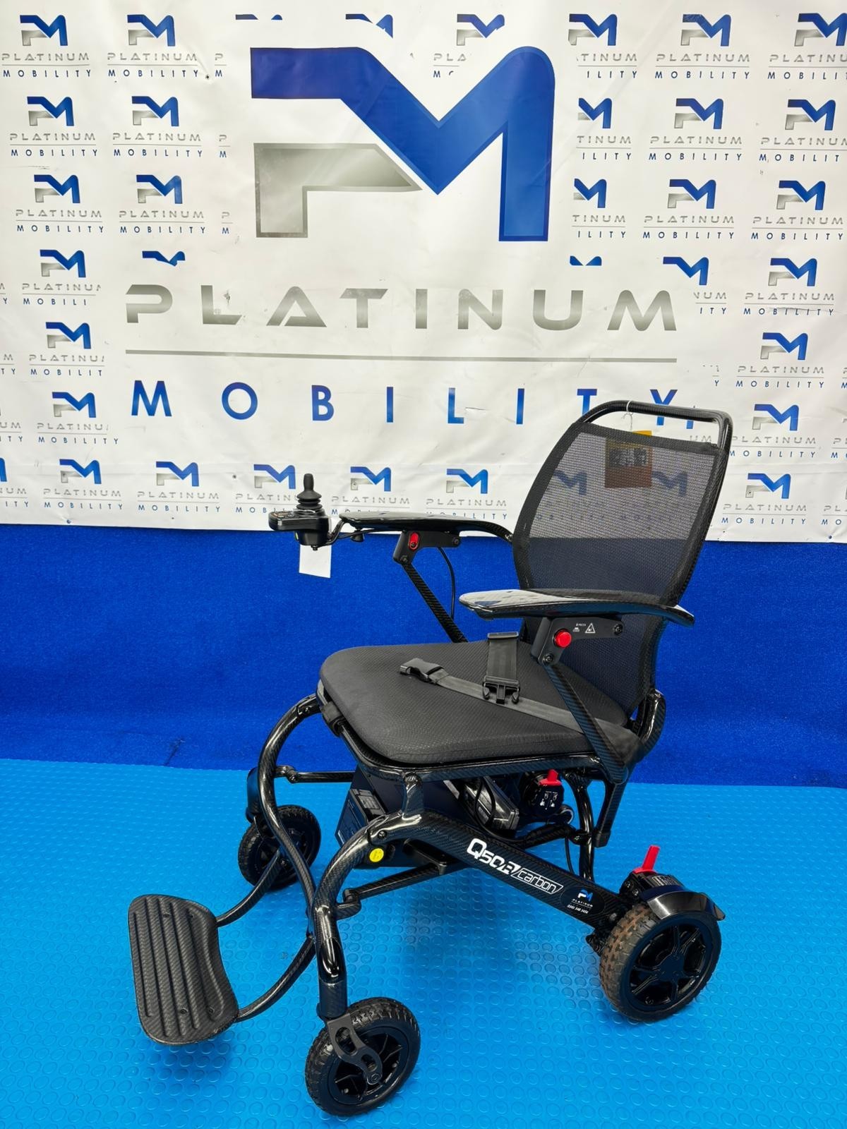 Sunrise Quickie Q50R Carbon Fibre Electric Wheelchair Powerchair 4MPH 1730W