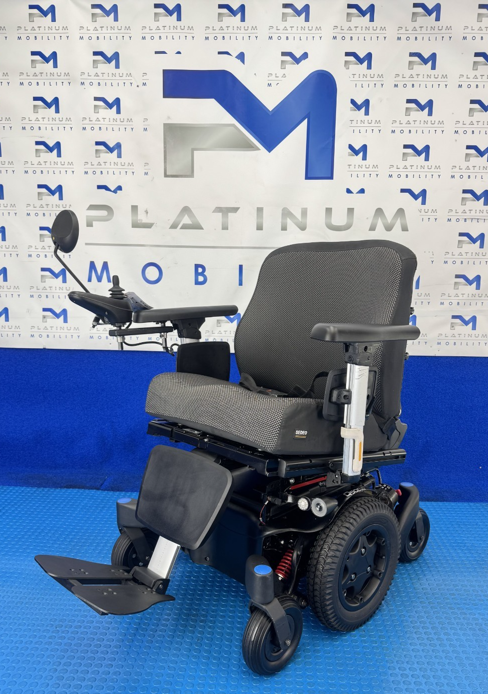 SUNRISE QUICKIE Q500M 6 MPH ELECTRIC MOBILITY POWERCHAIR WHEELCHAIR CHAIR 2887