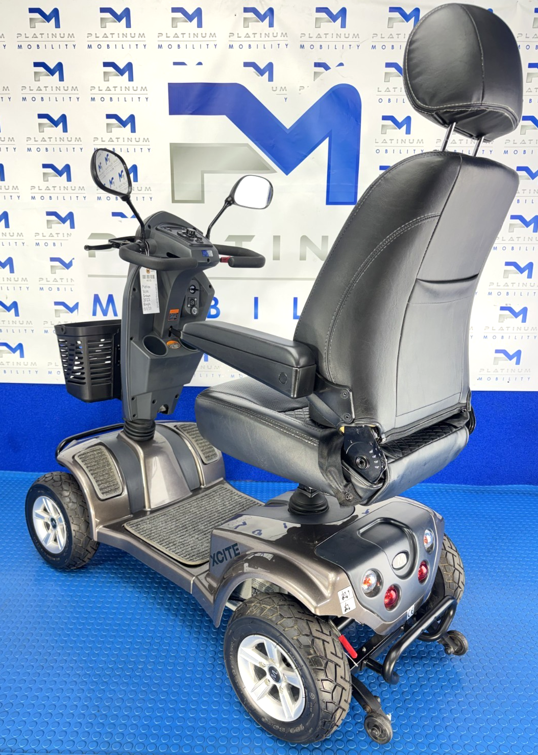 Motion Healthcare Xcite Electric Mobility Scooter New Batteries 8 mph 4115