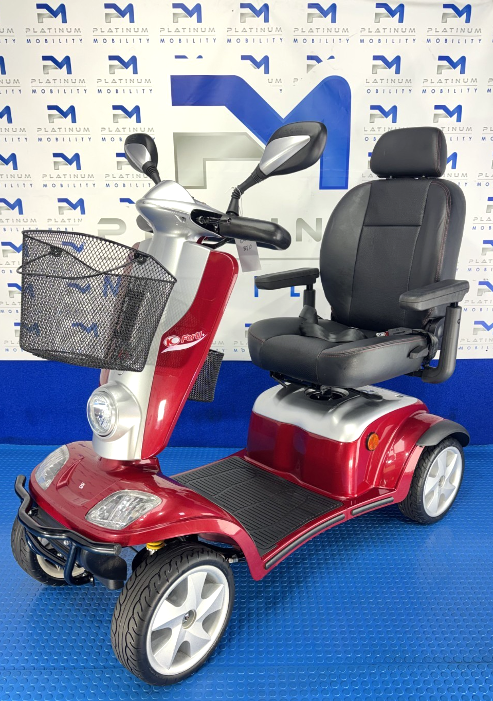 Kymco Maxi 4 Wheeled Mobility Scooter New Batteries, Solid Tyres, 8mph 4146