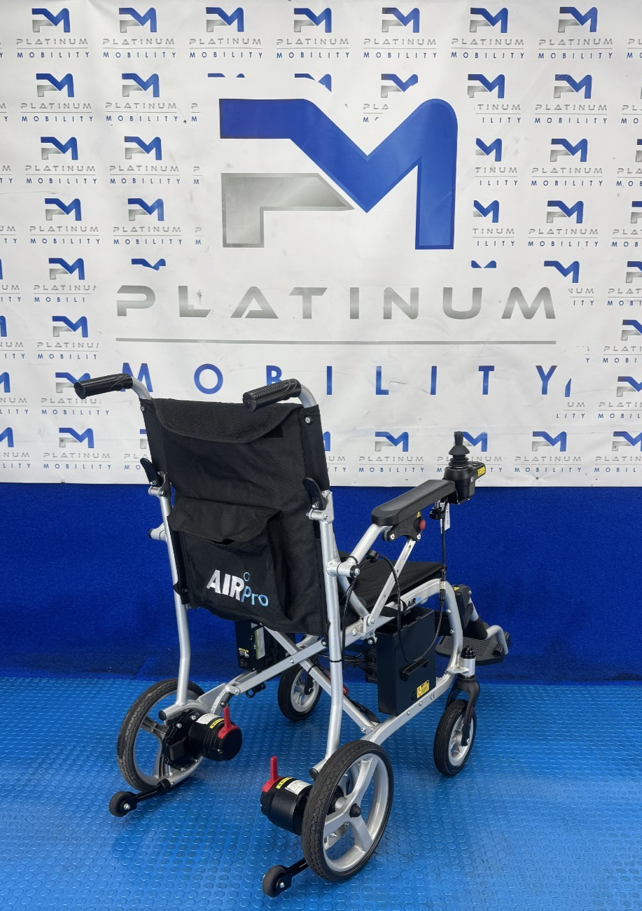 MONARCH AIR PRO LIGHTWEIGHT FOLDING POWERCHAIR 12.5KG TRAVEL 2487