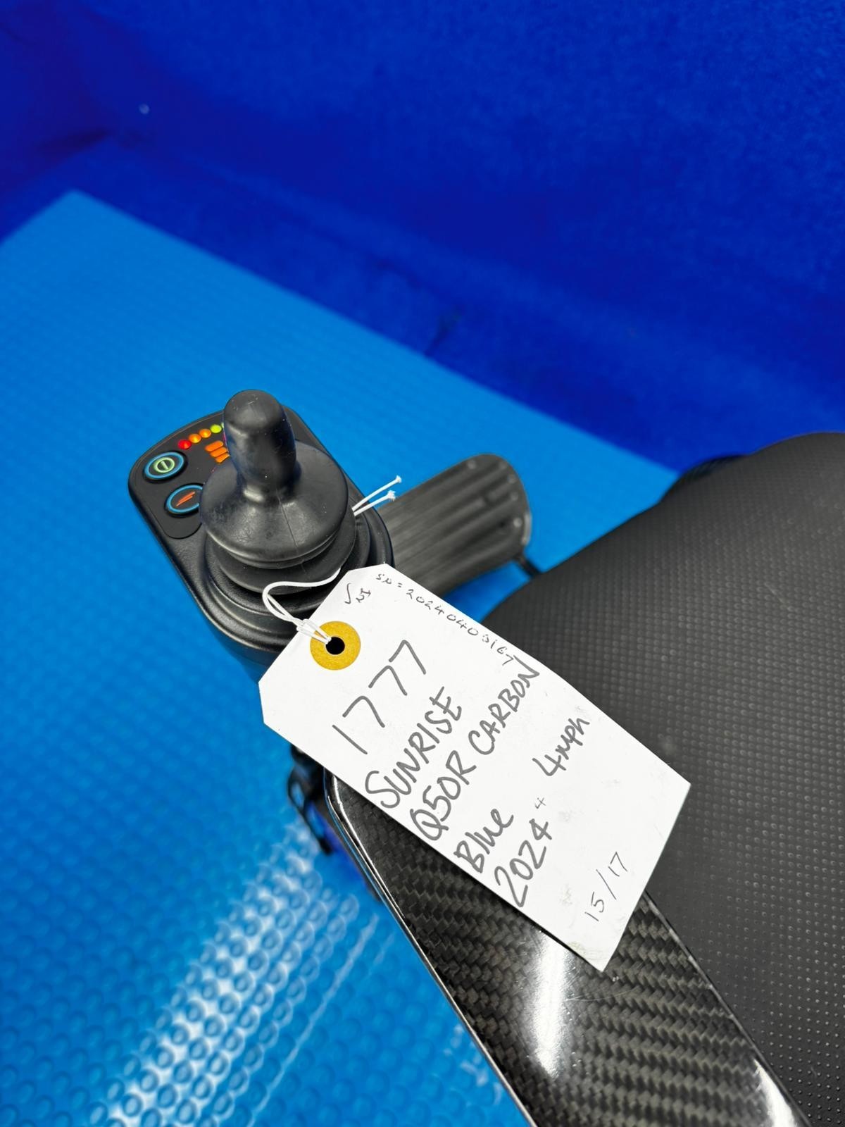 Sunrise Quickie Q50R Carbon Fibre Electric Wheelchair Powerchair 4MPH 1777