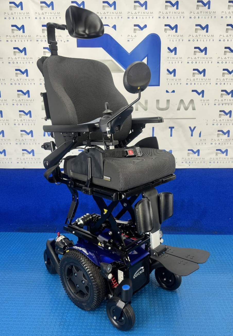 Sunrise Quickie Q300M Powerchair 6 mph Riser, Tilt Electric Wheelchair 2373