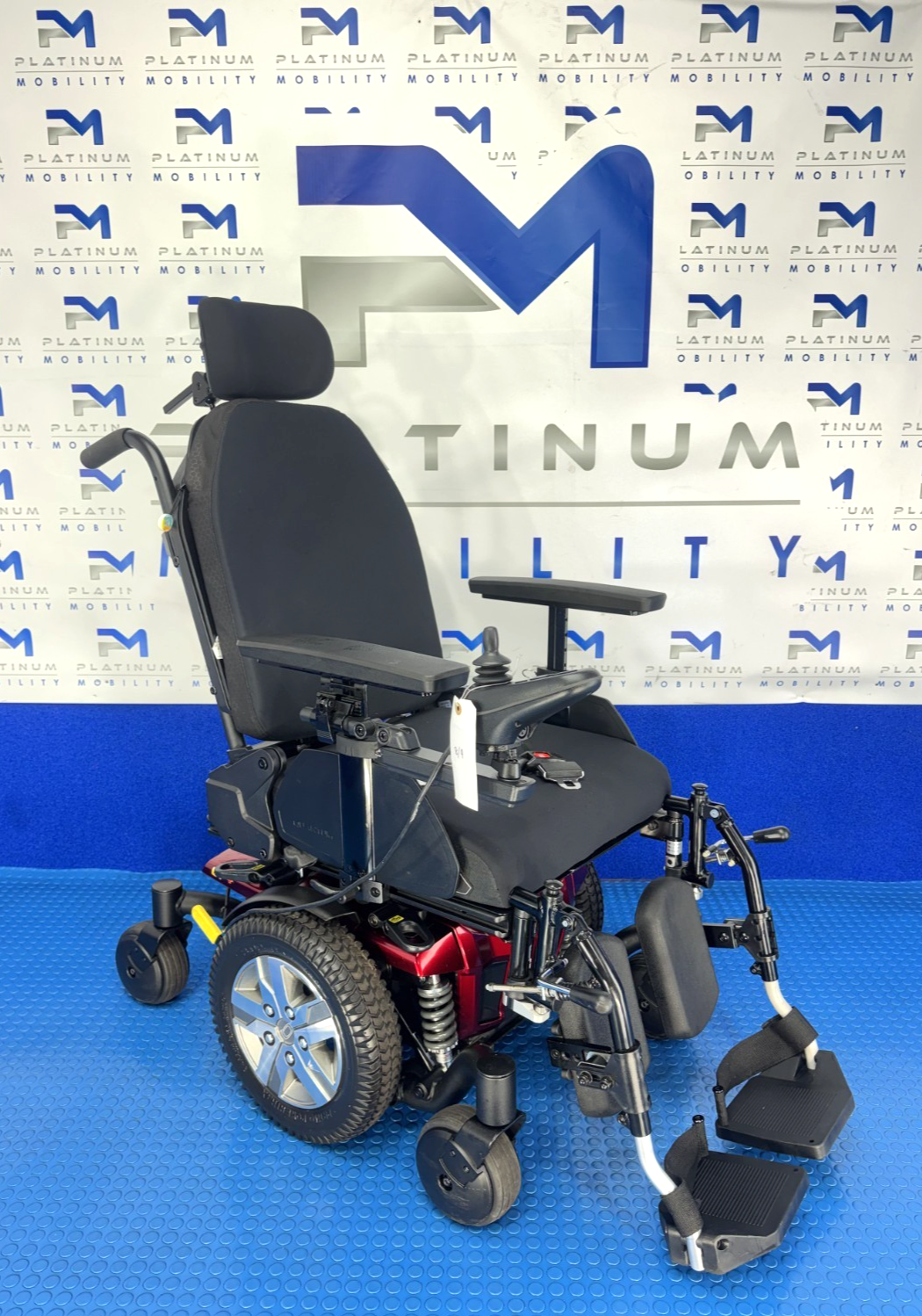 PRIDE QUANTUM Q4 MWD 4MPH ELECTRIC TILT, RECLINE MOBILITY WHEELCHAIR 2777