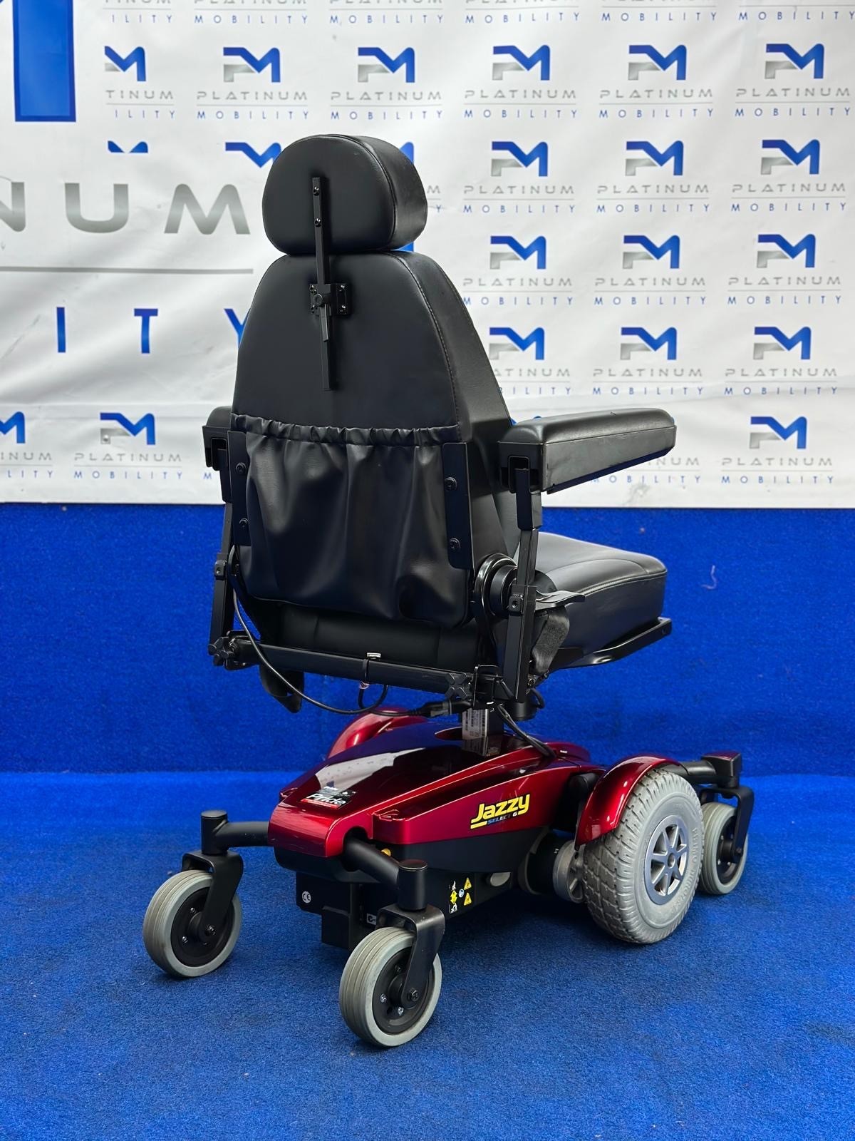 Jazzy Select 6 Powerchair w/ Seat Riser – Electric Wheelchair 4mph