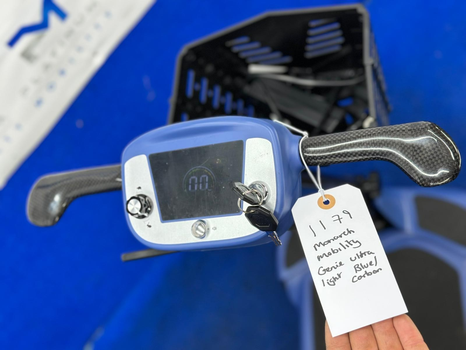 2025 Monarch Mobility Genie Ultralight Folding BOOT Mobility Scooter 12.1kg 1179