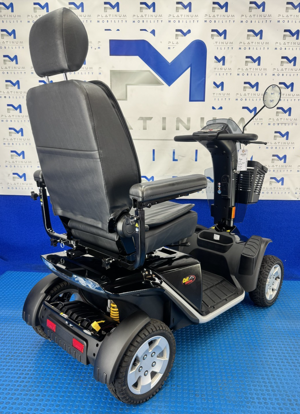 Pride Colt Executive Mobility Scooter New Batteries Pneumatic Tyres 8 Mph 2518