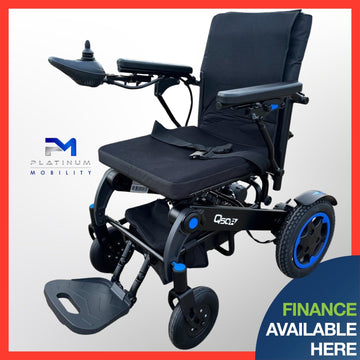 QUICKIE Q50R FOLDING 4MPH FOLDING TRANSPORTABLE ELECTRIC POWERCHAIR SCOOTER W...