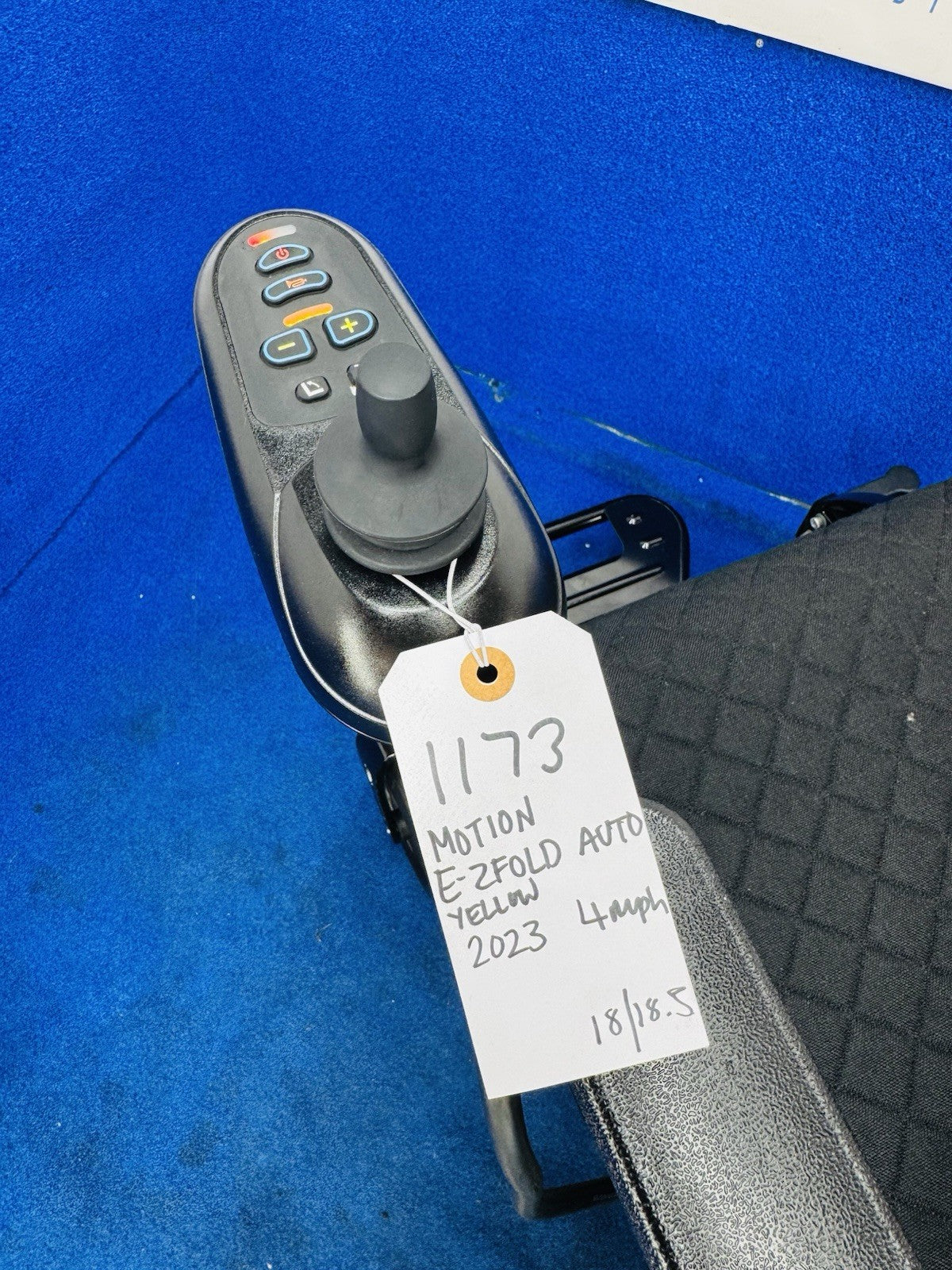 2023 Monarch MM Ezi Fold Electric Wheelchair Powerchair - Auto Fold Fob Control