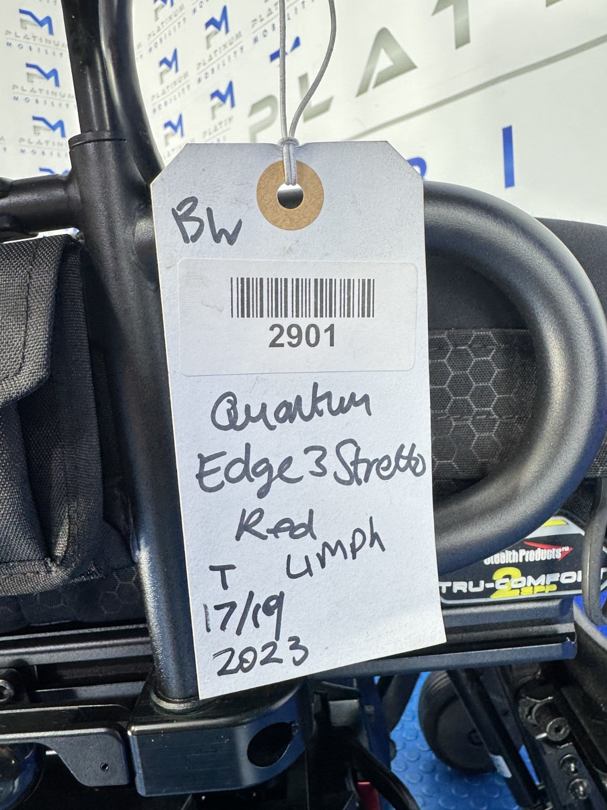 Quantum Edge 3 Stretto Powerchair – 4mph, Tilt Compact Electric Wheelchair 2901