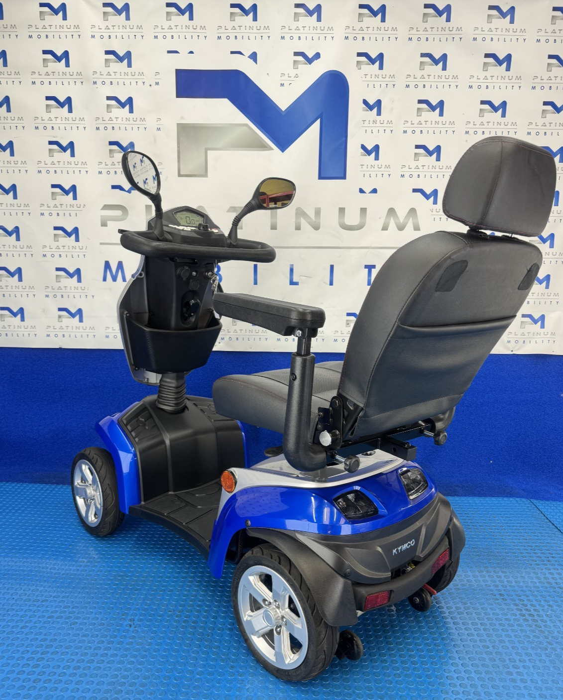 Kymco Maxer Mobility Scooter New Batteries Air Tyres 8mph 2537