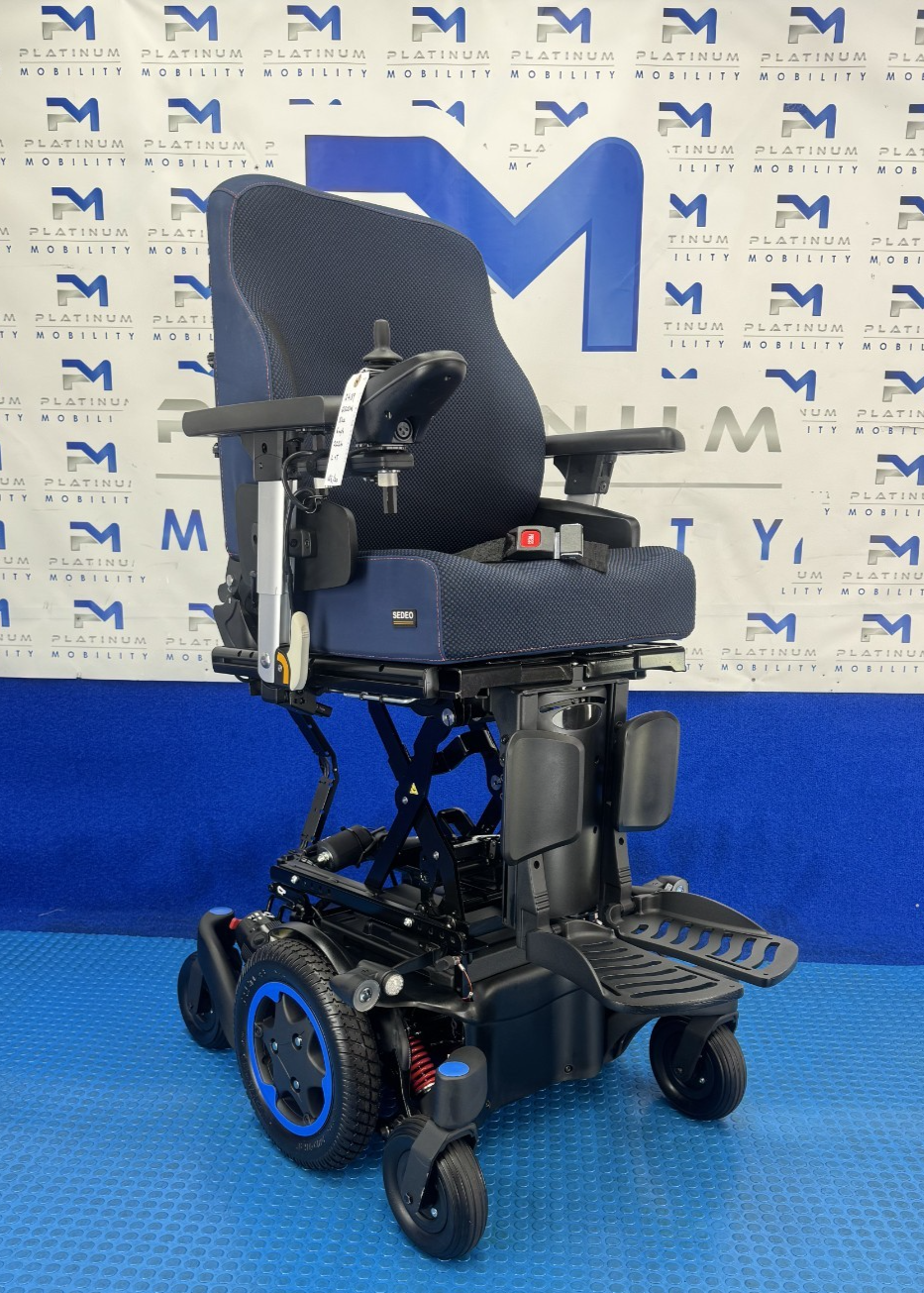 SUNRISE QUICKIE Q500M 6MPH ELECTRIC WHEELCHAIR RISER TILT POWERCHAIR 2439