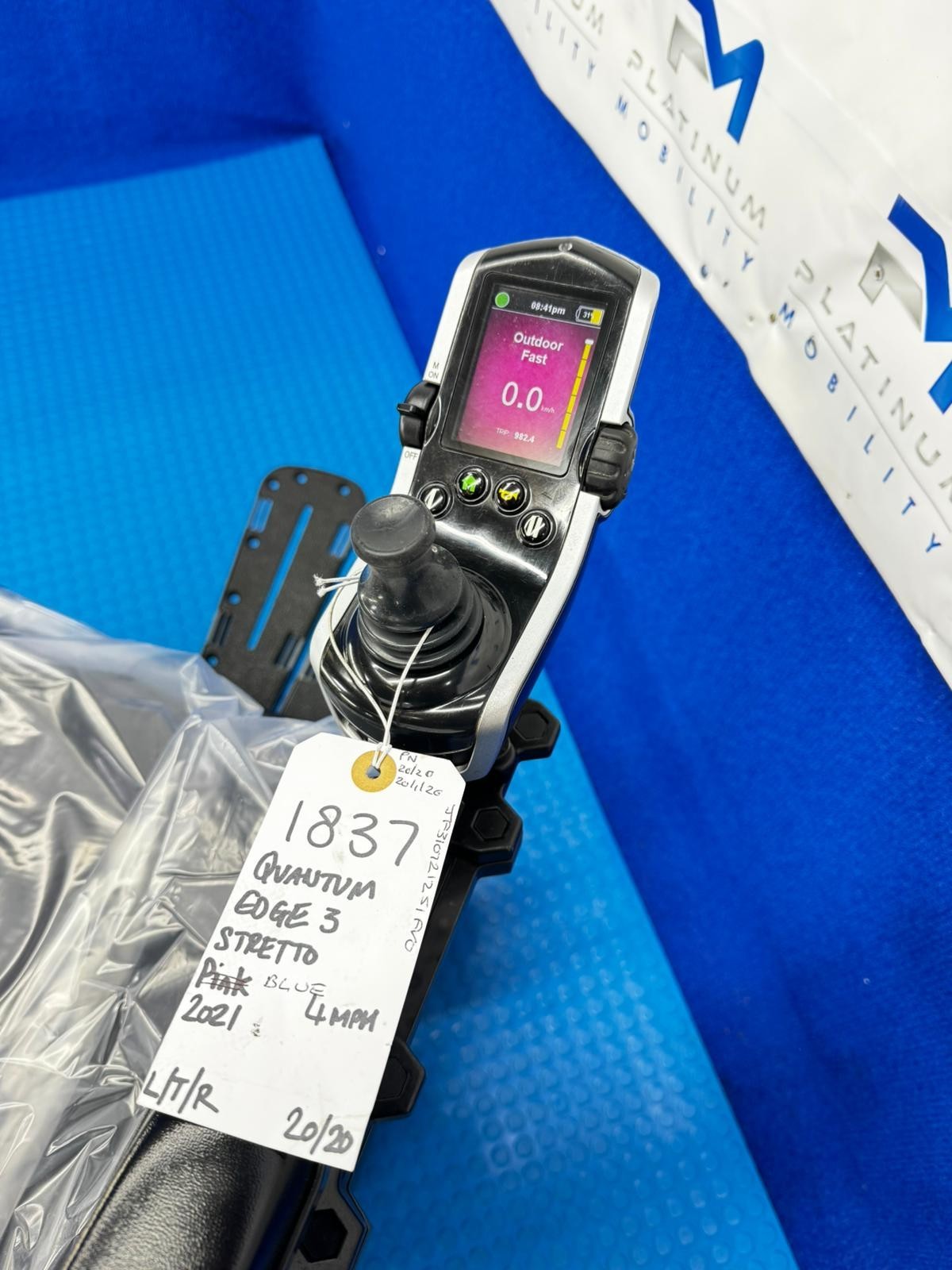 Quantum Edge 3 Stretto Powerchair – 4mph Narrow Electric Wheelchair (1837)