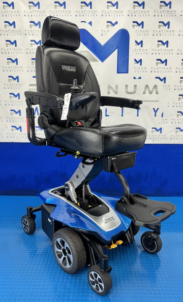 Pride Jazzy Air 2.0 Power Chair Electric Wheelchair with Electric Seat Lift 2699