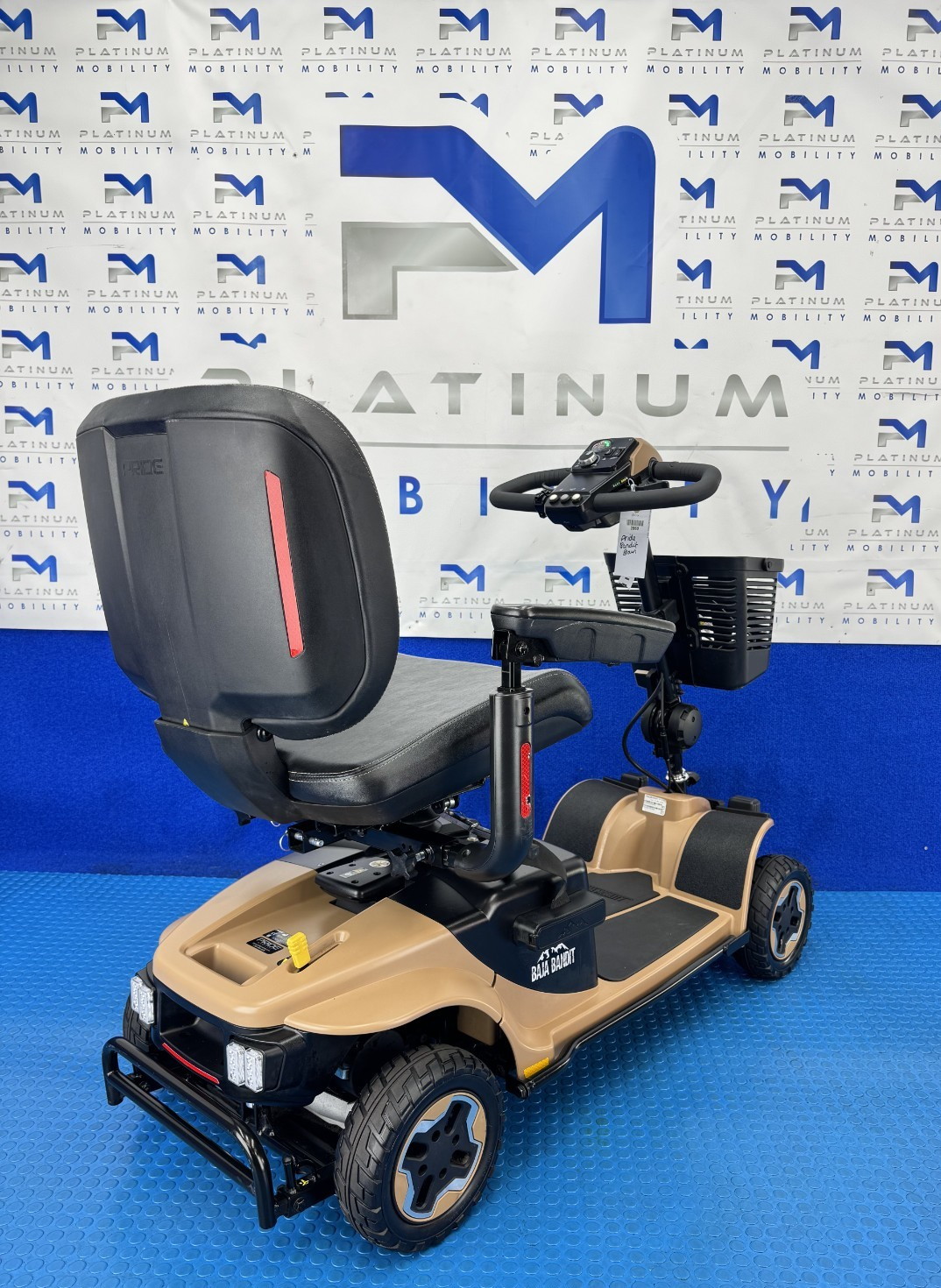 2025 Pride Baja Bandit 8mph Mobility Scooter, OffRoad Performance 2860