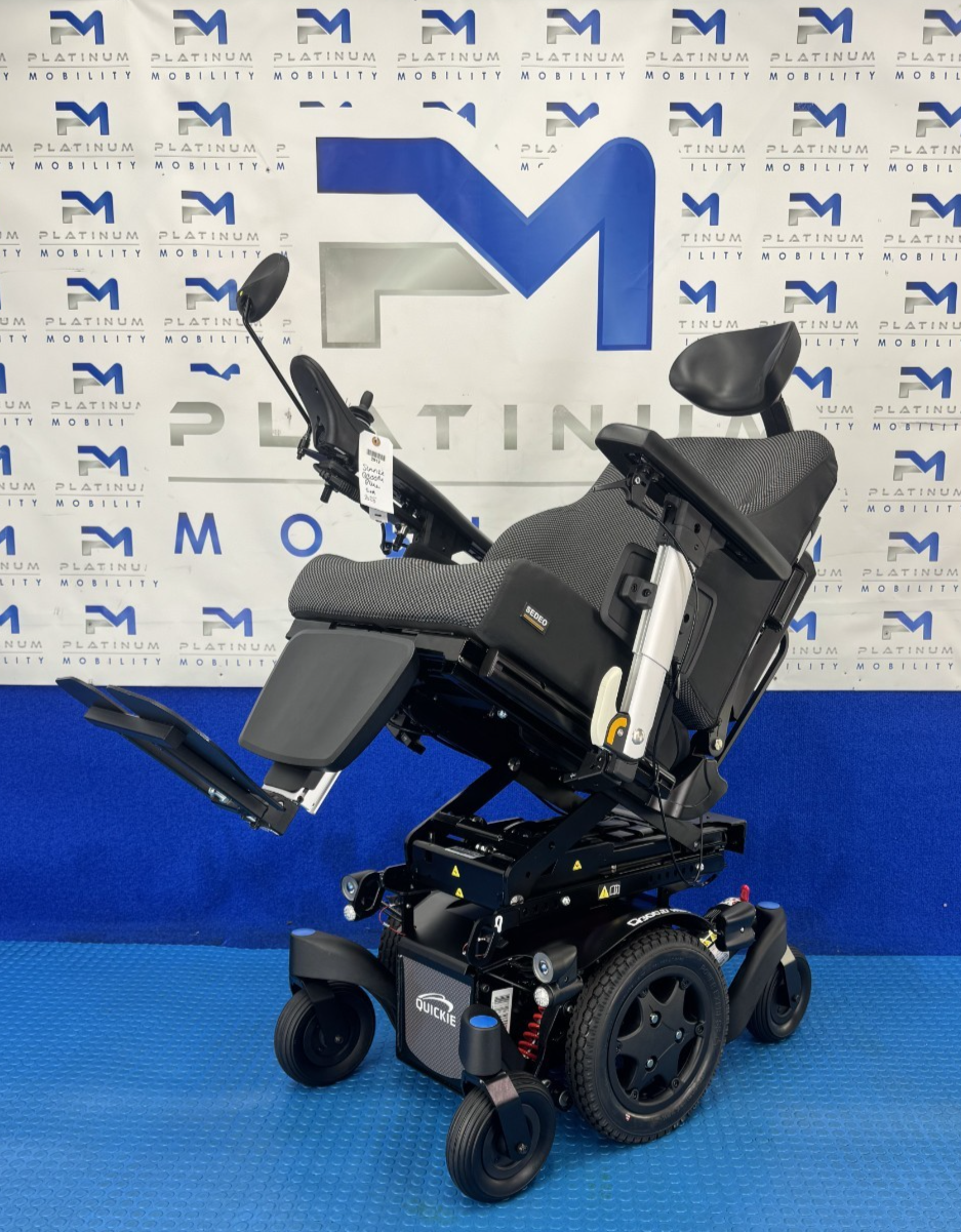 2025 Sunrise Quickie Q300M Powerchair 6 mph Riser, Tilt Electric Wheelchair 2912