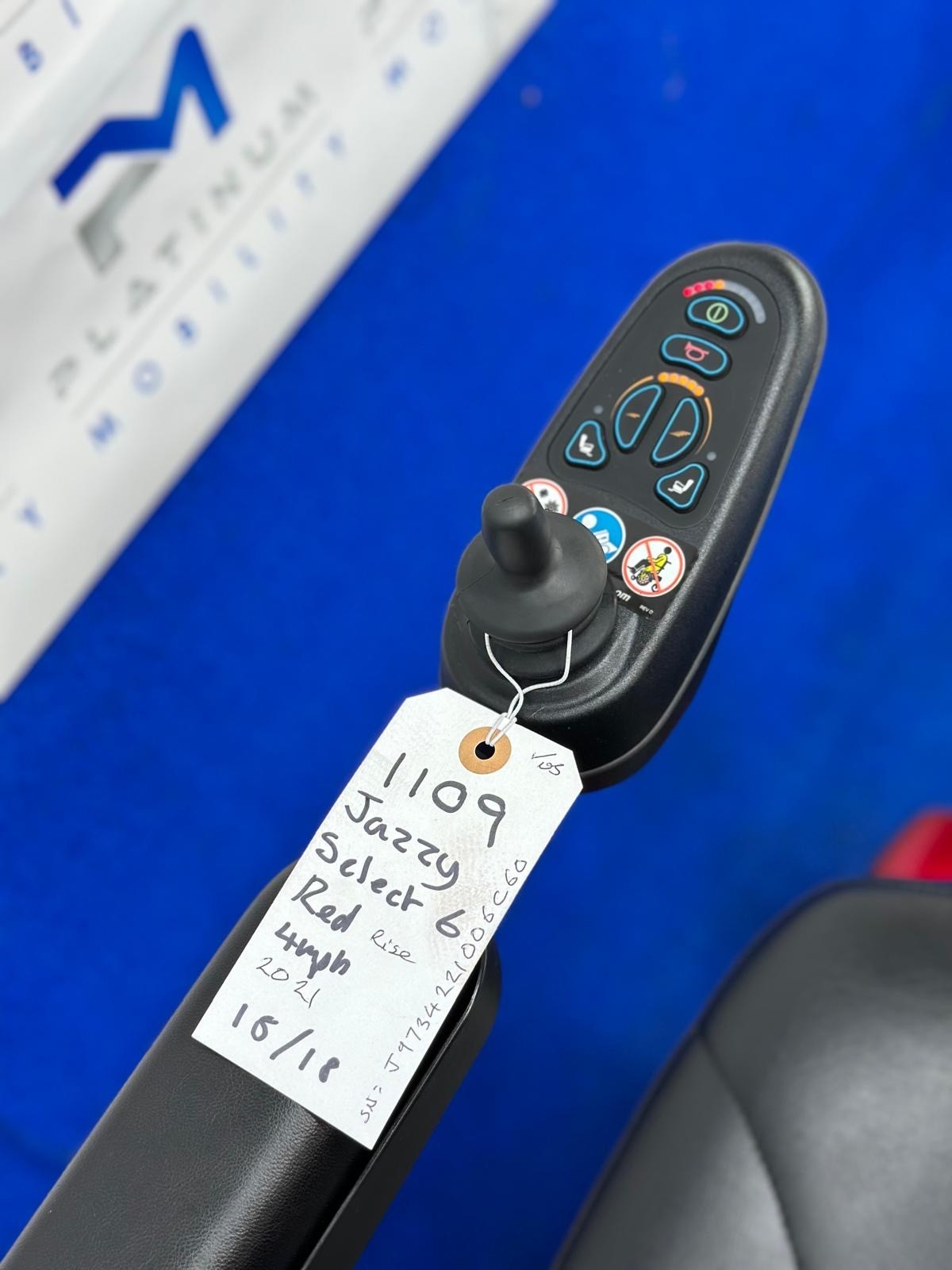 Jazzy Select 6 Powerchair w/ Seat Riser – Electric Wheelchair 4mph