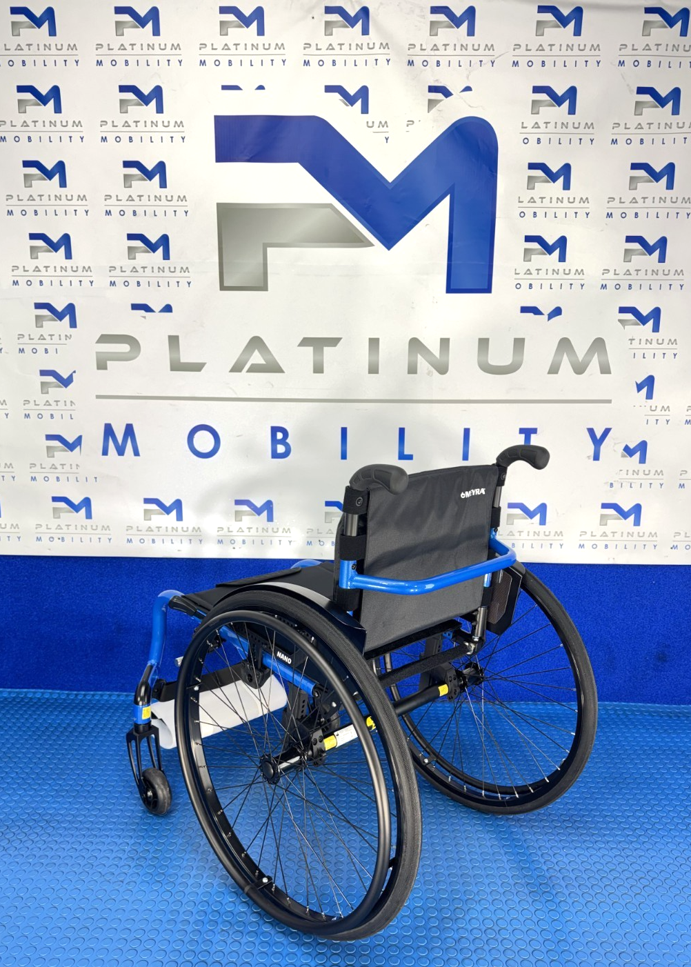 BRAND NEW Meyra Nano Active Manual Wheelchair Blue No VAT Sunrise
