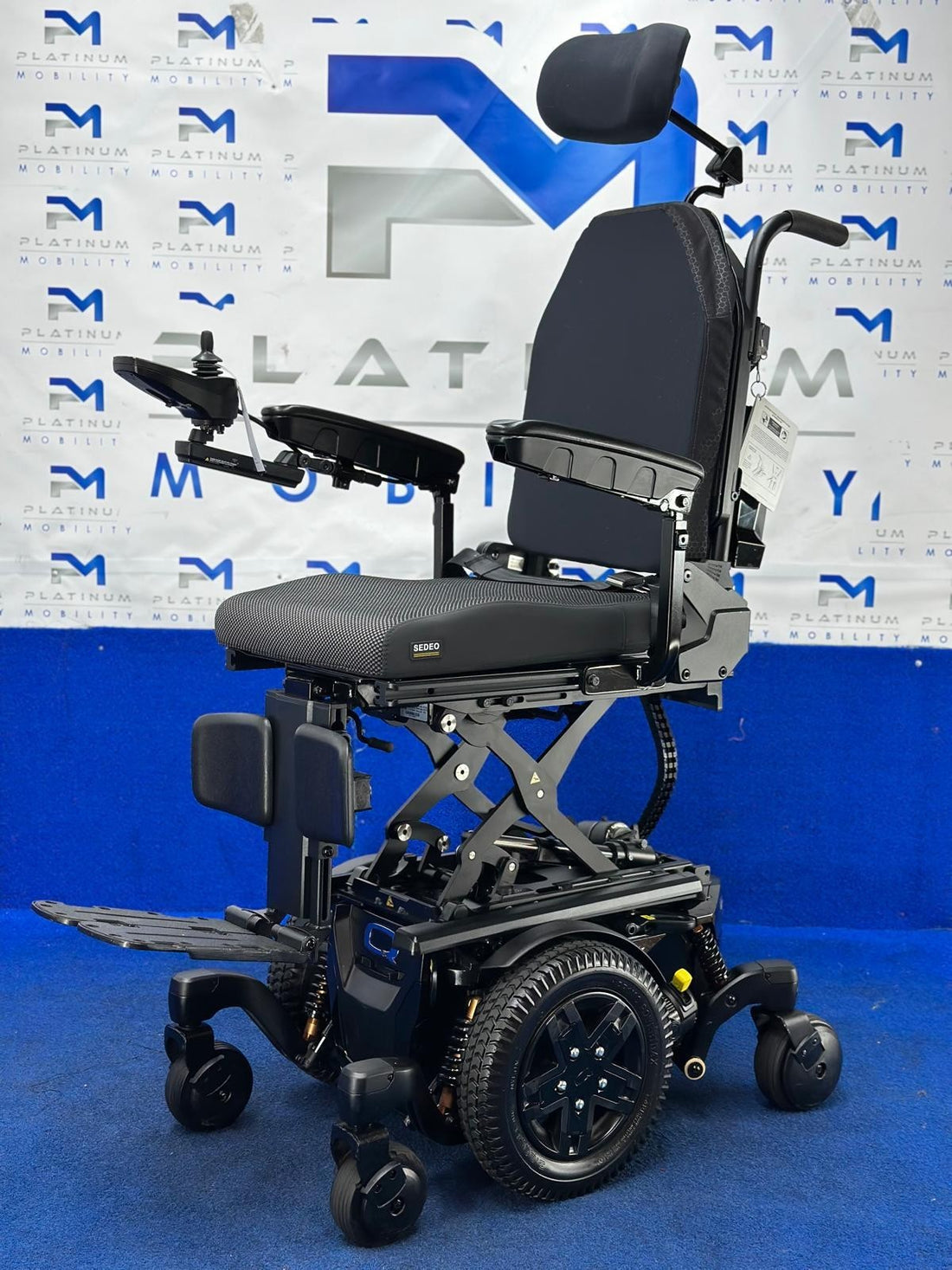 PRIDE QUANTUM EDGE 3 STRETTO 4 MPH ELECTRIC POWER WHEELCHAIR POWERCHAIR 1597