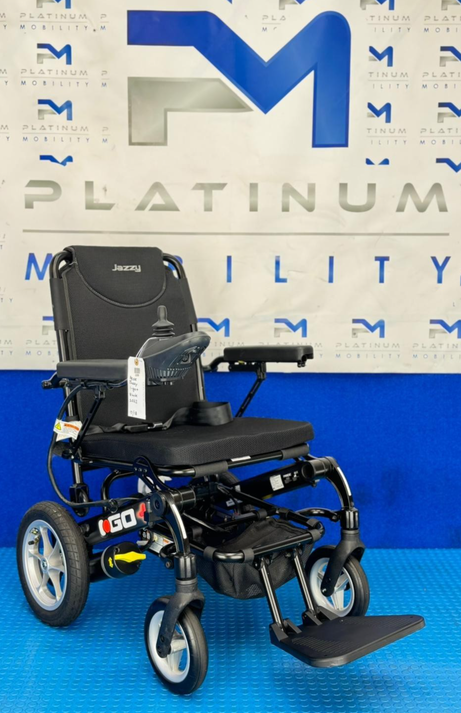 Pride iGo Plus Folding Powerchair 4Mph – Lightweight Electric Wheelchair 2208