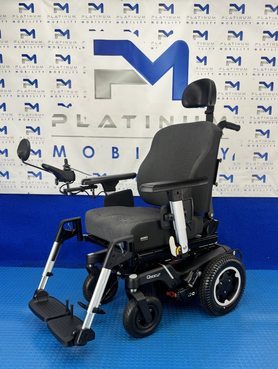 2025 Sunrise Quickie Q500 R Powerchair Rise & Tilt 6mph New Batteries Ref 2795