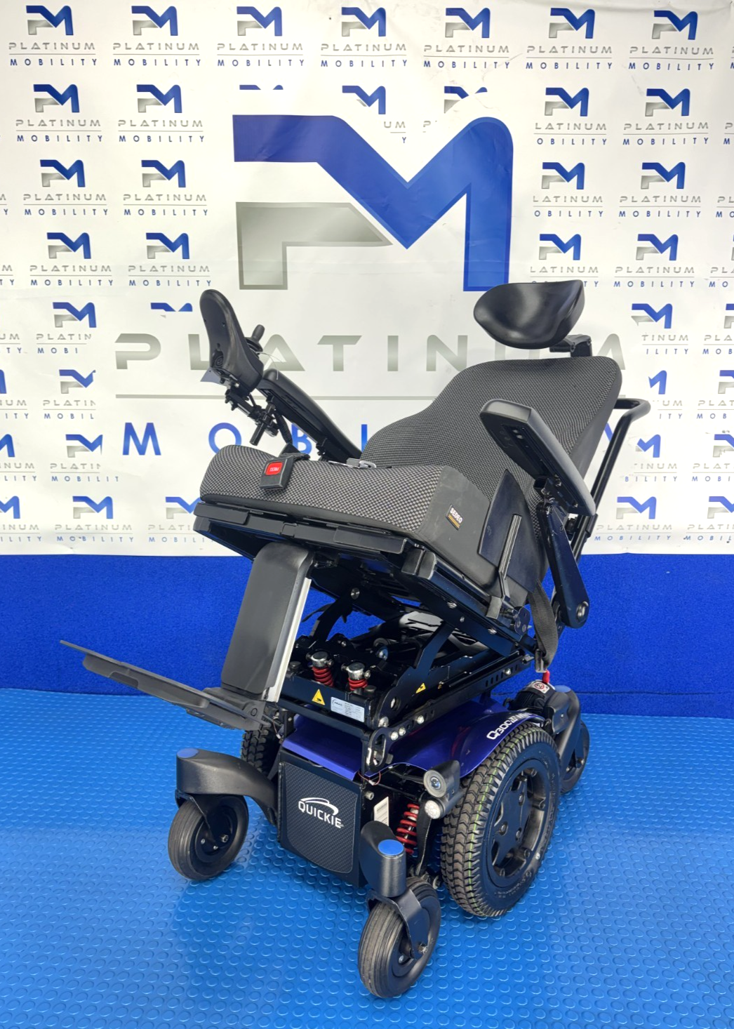 Sunrise Quickie Q300M Powerchair 6 mph Riser, Tilt Electric Wheelchair 2983